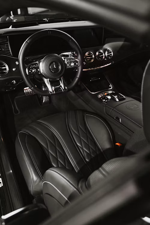 Interior car detailing